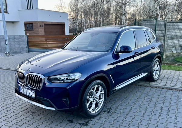 BMW X3 cena 195000 przebieg: 5000, rok produkcji 2022 z Kalisz małe 254